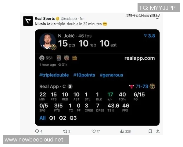 结束7连胜+主场首败！轰36+18+13吞里程悲 约基奇绝平三不沾太惨