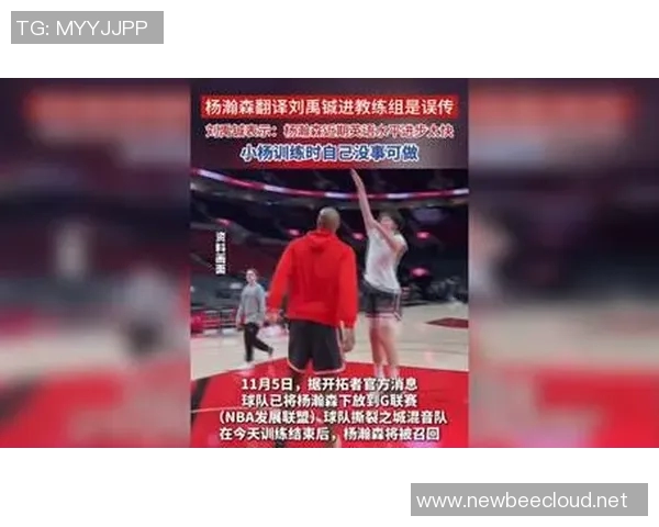 解说：杨瀚森翻译刘禹铖发言水平真的太高了 比他翻译水平更高